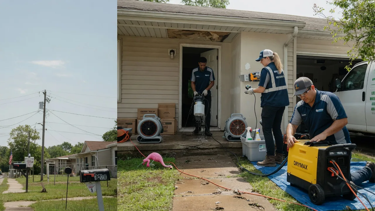 Storm Damage Water Removal in Muscadine, AL near me